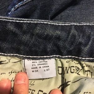 Cow girl Tuff jeans 34/37